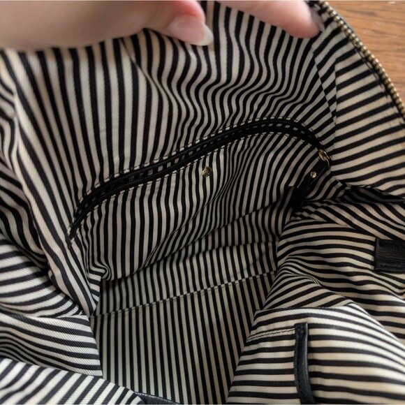 Kate Spade New York Pine Street Kori Black Pebbled Leather Shoulder Bag Cassic - Picture 9 of 10